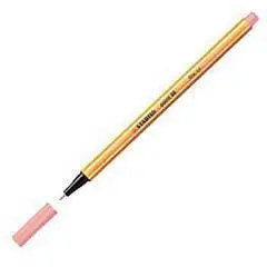 Ручка капиляр Stabilo светло-телесная, фото №1