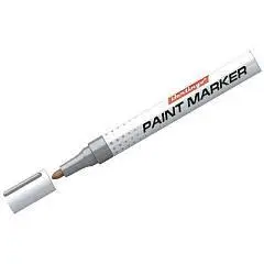 Маркер-краска Berlingo, серебро, 2-4мм, нитро-основа, фото №1