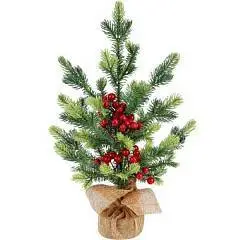 Декоративная ёлка в горшочке  "Хвойная ель", 40 см., фото №1