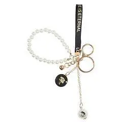 Брелок детский Style 11см  пластик КОКОС перламутровый, фото №1