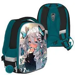 Ранец школьный "Cute Girl" 1отд, 35x26x13 см, фото №1