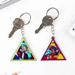 Набор брелоков "Для подруг", 2 шт пластик, металл, фото №1