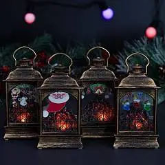 Подсвечник новогодний Новогоднее настроение,7*3.8*12.8 см, фото №1