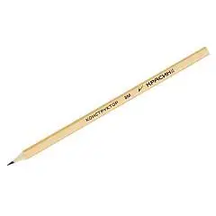 Карандаш ч/г Красин "Конструктор" 3М (3B) шестигран., заточен., фото №1