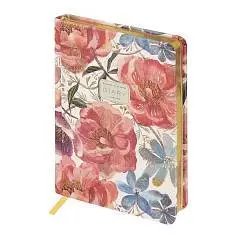 Ежедневник недат А5 "Цветочная феерия" тв.обл, фото №1