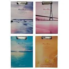 Папка-планшет А4 "BEATIFUL MOOD" картон, ассорти, фото №1