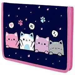 Папка д/тетр А5 пластик молния Anti-gravity BR, фото №1