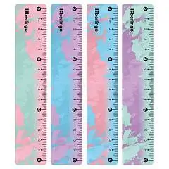 Линейка 15см Berlingo "Haze" ассорти, фото №1