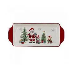 Блюдо "Новогодний подарок" L35,5 W14,5 H3 см, фото №1