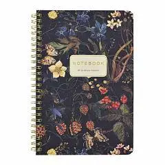 Тетрадь 60л КЛЕТКА "FLORA.ЛЕСНЫЕ ЯГОДЫ" спираль, фото №1