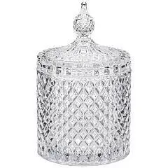 Емкость д/хранения "DIAMANT" 10,5х10,5х17 см, фото №1