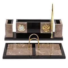 Набор наст. камень Люкс мрамор бежевый, фото №1