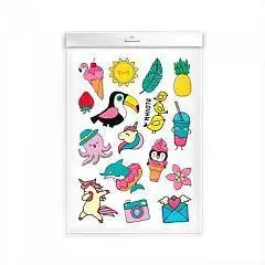 Набор наклеек Стикеры д/девочек 148*210мм 1л мелов бумага, фото №1