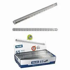 Линейка пластиковая Milan, 15см, трехгранная, фото №1