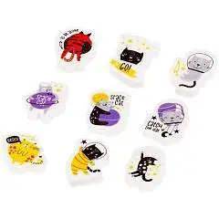 Ластик MESHU "Space Cat" фигурный, 40х30х13мм, фото №1