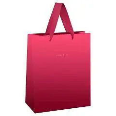 Сумка подарочная "Duotone. Magenta gradient" фольга 18*23*10см, фото №1