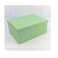 Коробка подарочная "Бледно-зелёная" 16,8*10,8*6,5 см 10-1, фото №1