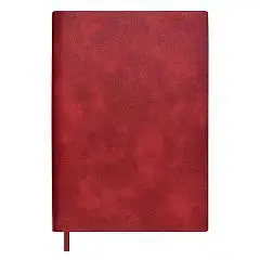 Ежедневник недат А5 "ШЕВРЕТ КРАСНЫЙ" мягк.обл, фото №1