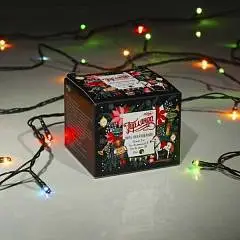 Гирлянда "Метраж" 3 м, нить темная, 30 ламп, 220V,  8 р, мульти, фото №1