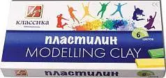 Пластилин 6цв 120гр Луч Классический, фото №1