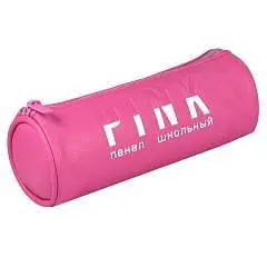 Пенал Fenix "PINK" РОЗОВЫЙ 20х6,5см, иск.кожа, фото №1