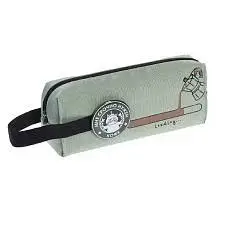 Пенал на молнии мягкий "Кофейные истории" мятный, фото №1