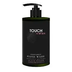 Гель д/мытья рук TOUCH&Relax Черный перец, Нероли и Амбра 450мл, фото №1
