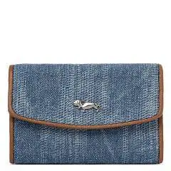 Кошелек LABRA малый, кожа l.blue jeanc/luggage, фото №1