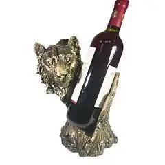 Подставка под бутылку "Тигр" (золото) L15W21H24, фото №1