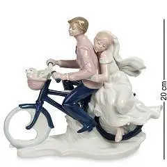 Фигурка ''Молодожены'' Pavone фарфор, фото №1
