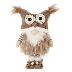 Игрушка набивная Гном телескоп ноги L19 W10 H50 см, фото №1