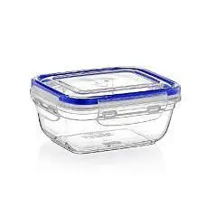 Контейнер герметичный с клипсами прямоугол 400 мл., фото №1