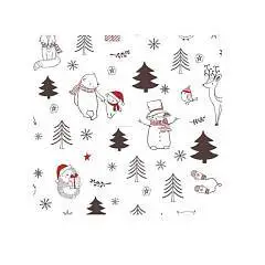 Коробка подарочная "Звери в лесу" 19,5х19,5х11 см, фото №1