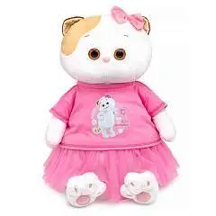 Игрушка мягкая Кошечка Ли-Ли в футболке с принтом "Мультсериал", фото №1