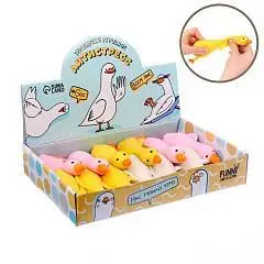 Тянущиеся игрушки-антистресс «Утка», фото №1