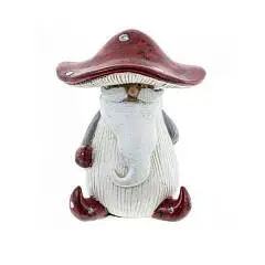 Фигурка декоративная "Гриб", L8,5 W8,5 H10,5 см, фото №1