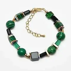 Браслет "Законы геометрии" (натур. камни), фото №1