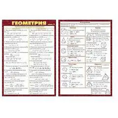 Карточка-шпаргалка "Геометрия часть2", фото №1