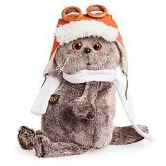 Игрушка мягкая Басик в шлеме и шарфе (В2), фото №1