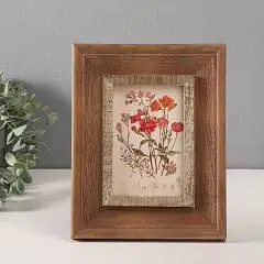 Фоторамка массив сосны 10х15 см "Олдест", фото №1