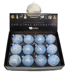 Елочный шар Darlens 8 см стекло, фото №1