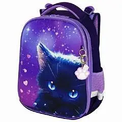 Рюкзак Hatber ERGONOMIC MINI "Anime Cat" 35Х27Х13см, фото №1