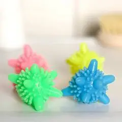 Набор шаров для стирки белья Доляна, d=6 см, 4 шт, МИКС, фото №1