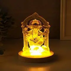 Фигурка «Ганеша в арке» световая от USB 10*10*18.5см, фото №1