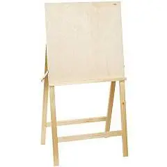 Мольберт напол Хлопушка "Студия", планшет 60*60см, высота 120см,, фото №1