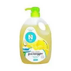 Гель-бальзам д/посуды Natural Fresh Лимон, дой-пак 1л, фото №1
