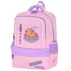 Рюкзак BRAUBERG STAR 1 отд 5 карм Capybara роз 40x29x13см, фото №1