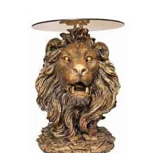 Стол журнальный Лев Н-70см бронза, фото №1