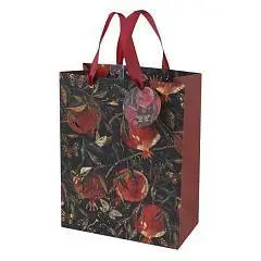 Сумка подарочная "FLORA.ГРАНАТ" 26x32.4x13 см, фото №1