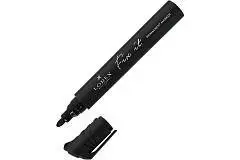 Маркер перманентный LOREX "FIX IT" 1-4 мм, черный, круглый, фото №1